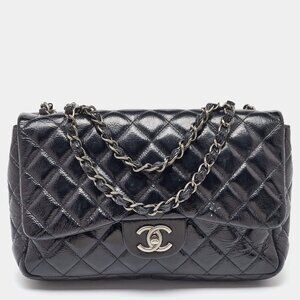 Chanel  Leather Jumbo  Single Flap Shoulder bag